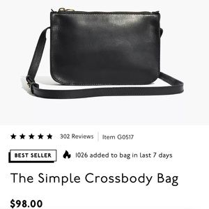 Madewell Simple Crossbody Bag